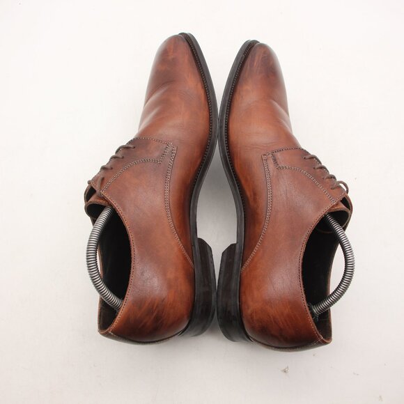 To Boot New York Shoes Adam Derrick Oxford Men\'s 10.5 Brown Leather Plain Toe main image 7